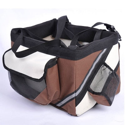 Portable Pet dog bicycle carrier bag basket - foxberryparkproducts
