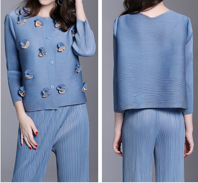 Pleated cardigan - foxberryparkproducts
