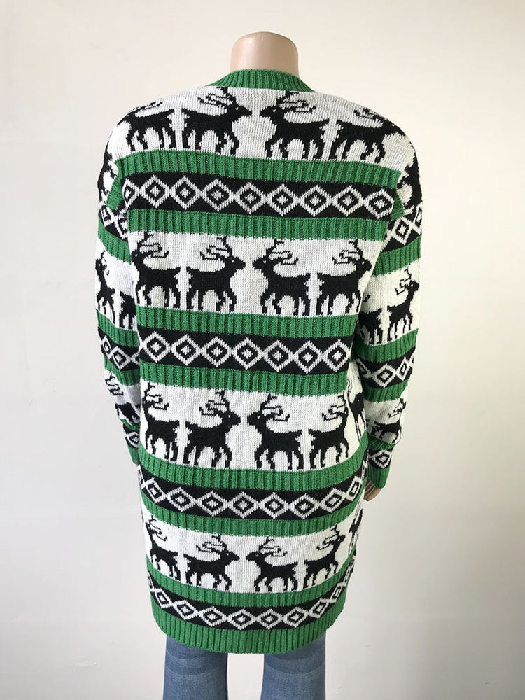 Winter Women 2019 Invierno Cardigan Knitted Sweater - foxberryparkproducts