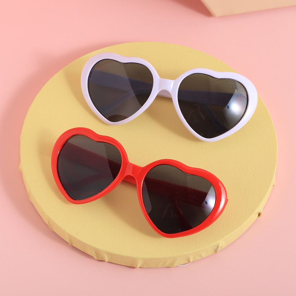 Love Heart Shaped Effects Glasses - foxberryparkproducts