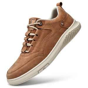 Men's Sewing Men's Suede Leather Shoes Versatile Outdoor Fashion Shoes - foxberryparkproducts