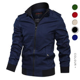 Military Jacket Men Spring Autumn Cotton Windbreaker - foxberryparkproducts