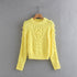 Classy Cable Crew Neck Sweater - foxberryparkproducts