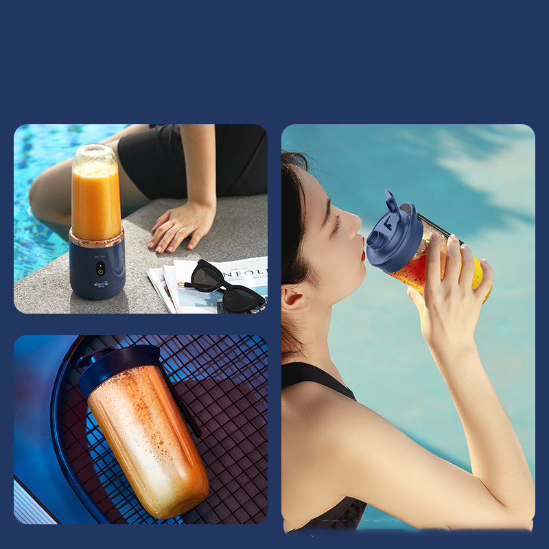 6blade Mini Juicer Cup Extractor Smoothie USB Charging Fruit Squeezer Blender Food Mixer Ice Crusher Portable Juicer Machine - foxberryparkproducts