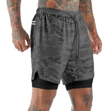 Load image into Gallery viewer, Men&#39;s Shorts Beach Pants Plus Size Double-Layer Running - foxberryparkproducts
