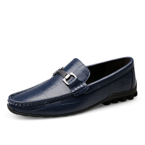 Men Shoes Leather Genuine Casual Loafers