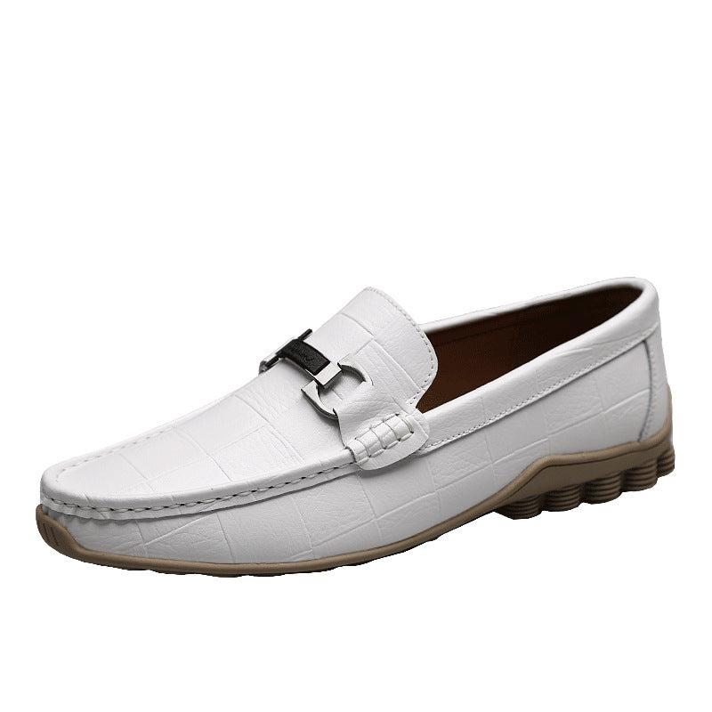 Men Shoes Leather Genuine Casual Loafers