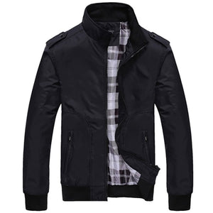 Mens Jackets Spring Autumn Casual Coats - foxberryparkproducts