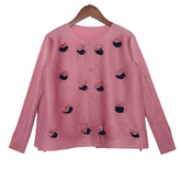 Pleated cardigan - foxberryparkproducts