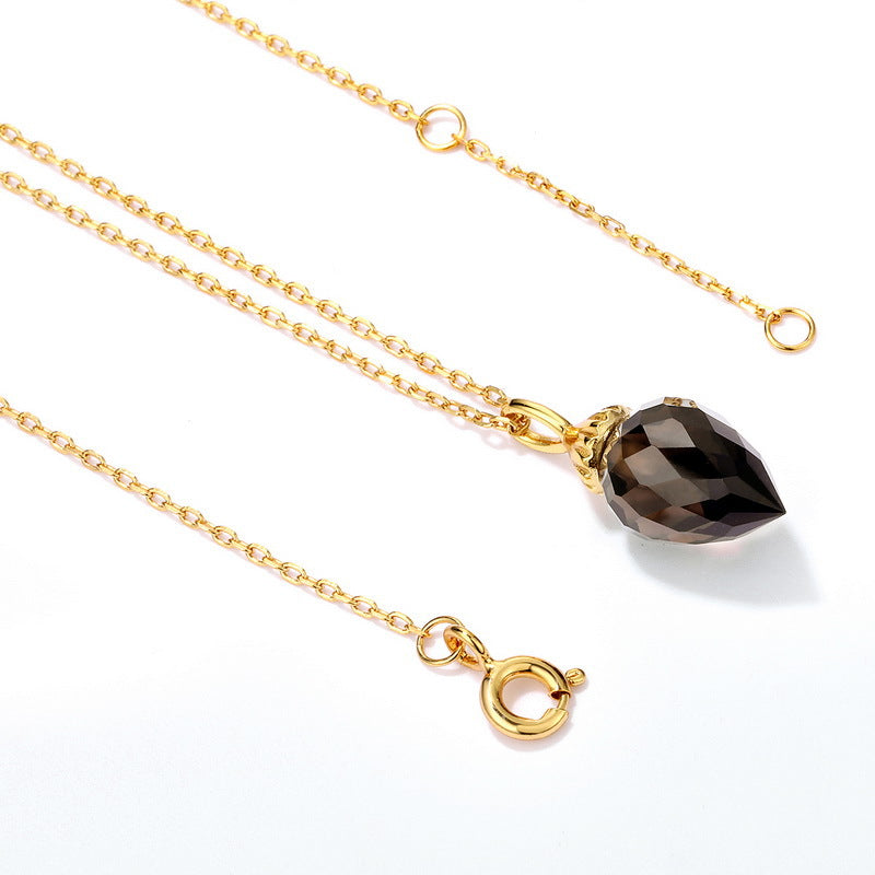 Light luxury tea crystal pendant - foxberryparkproducts
