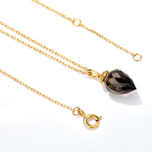 Load image into Gallery viewer, Light luxury tea crystal pendant - foxberryparkproducts

