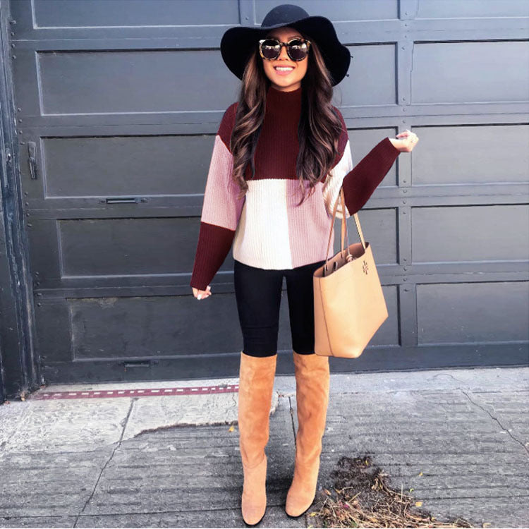 Comfortable Sweater pullover casual sweater - foxberryparkproducts