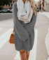 Plush Pullover Long Sweater - foxberryparkproducts