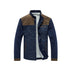 Spring Autumn Men Patchwork Jacket Coat - foxberryparkproducts