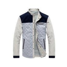 Load image into Gallery viewer, Spring Autumn Men Patchwork Jacket Coat - foxberryparkproducts

