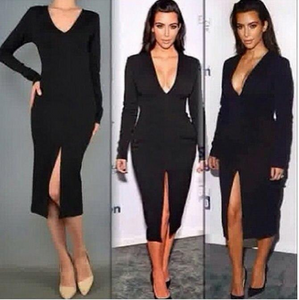Kim Kardasian Inspired BodyCon Dress - foxberryparkproducts