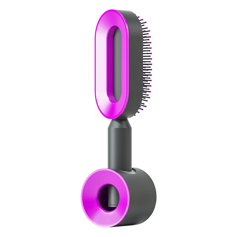 Self Cleaning Hair Brush For Women - foxberryparkproducts