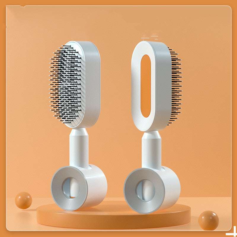 Self Cleaning Hair Brush For Women - foxberryparkproducts