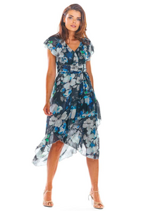 Navy Blue Awama Dresses - foxberryparkproducts