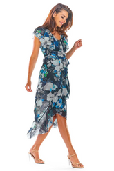 Navy Blue Awama Dresses - foxberryparkproducts