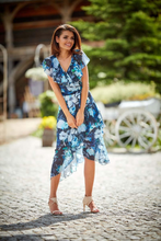Load image into Gallery viewer, Navy Blue Awama Dresses - foxberryparkproducts
