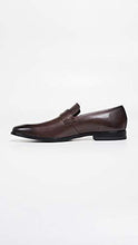 Load image into Gallery viewer, Hugo Boss Mens Highline Leather Square Toe Penny Loafer, Dark Brown, Size 11.0 - foxberryparkproducts
