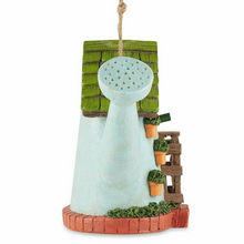 Load image into Gallery viewer, Whimsical Watering Can Birdhouse - foxberryparkproducts
