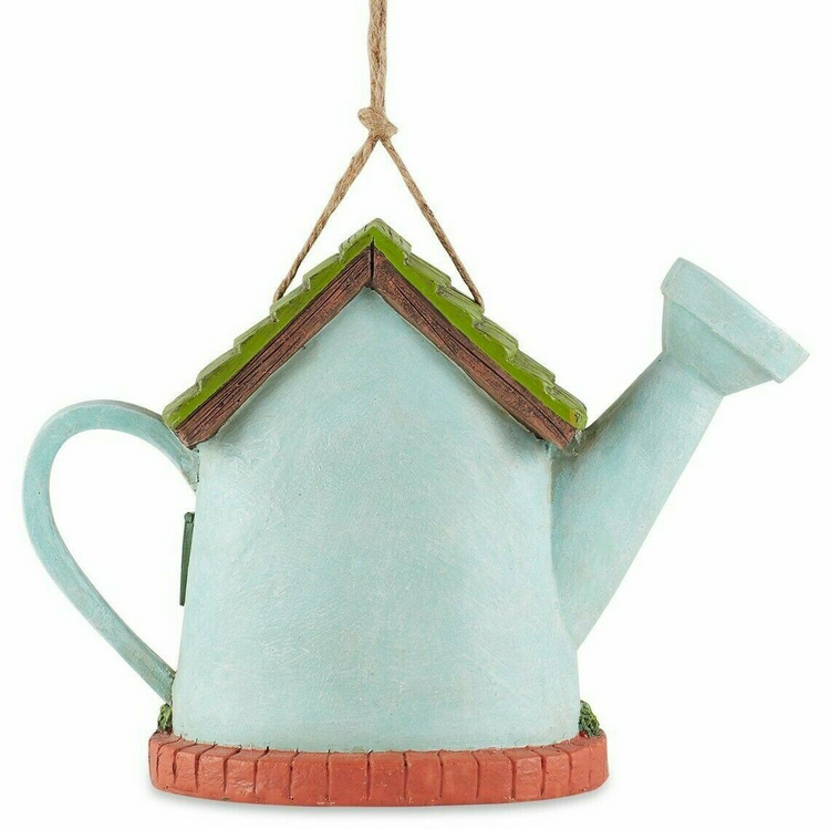 Whimsical Watering Can Birdhouse - foxberryparkproducts