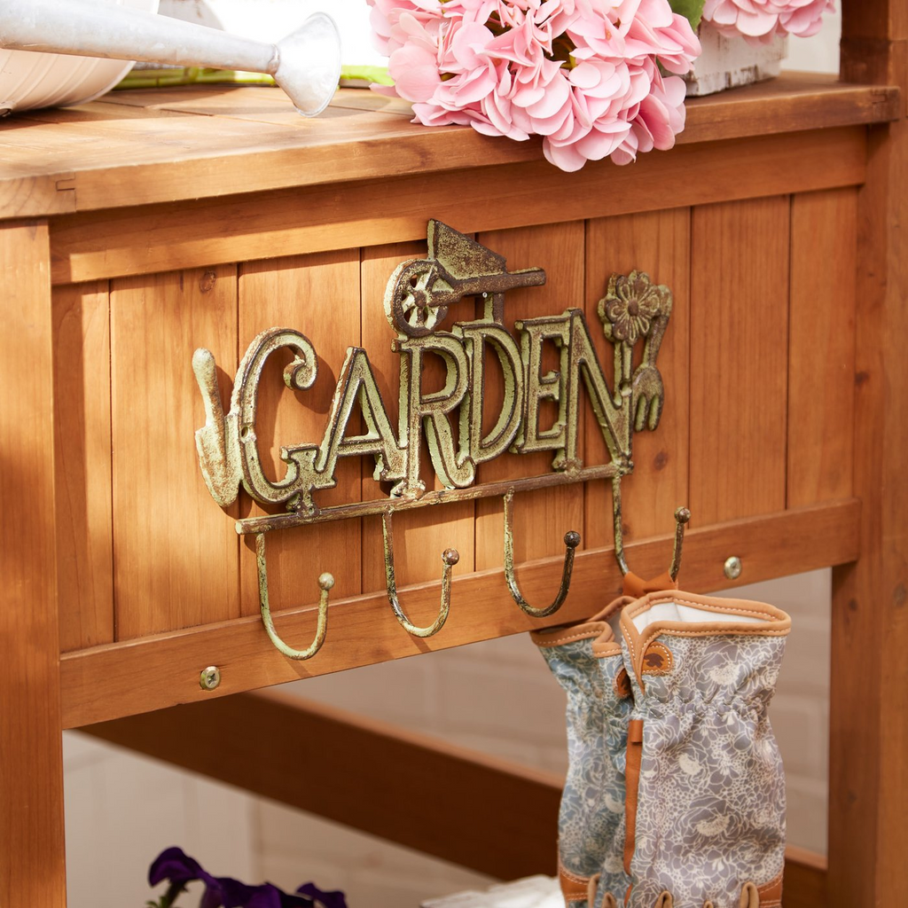 Cast Iron Garden Wall Hook - foxberryparkproducts