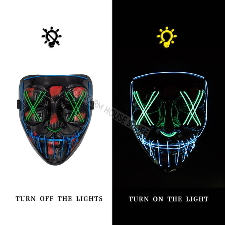 HALLOWEEN LED MASK - foxberryparkproducts