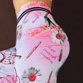 S-3XL New arrival Women Leggings Workout Sport Legging Digital Print Stretch Fitness Running Pants High Waist Push Up Leggins - foxberryparkproducts