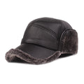 Leather cap men's cap - foxberryparkproducts