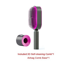 Load image into Gallery viewer, Self Cleaning Hair Brush For Women - foxberryparkproducts
