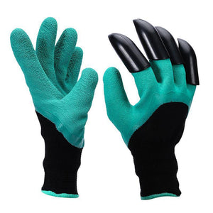Garden Gloves With Fingertips Claws Quick Easy to Dig and Plant Safe for Rose Pruning Gloves Mittens Digging Gloves - foxberryparkproducts