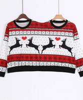 Christmas Couples Sweater - Two Person Ugly Sweater - foxberryparkproducts