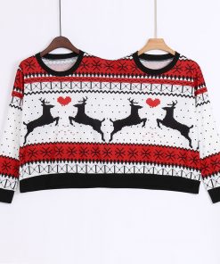 Christmas Couples Sweater - Two Person Ugly Sweater - foxberryparkproducts