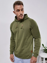 Slim fit Men Pullover Hoodie Solid Color Casual Male Long Sleeve Hoodie - foxberryparkproducts