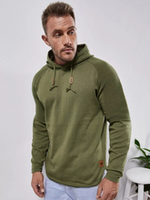 Load image into Gallery viewer, Slim fit Men Pullover Hoodie Solid Color Casual Male Long Sleeve Hoodie - foxberryparkproducts
