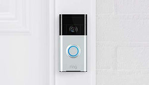 Ring Video Doorbell (1st Gen) – 720p HD video, motion activated alerts, easy installation – Satin Nickel - foxberryparkproducts