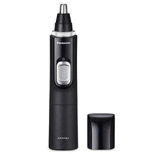 Load image into Gallery viewer, Panasonic Men’s Ear and Nose Hair Trimmer with Vacuum Cleaning System – Wet Dry Hypoallergenic High-Performance Dual Edge Blade - ER-GN70-K (Black) - foxberryparkproducts
