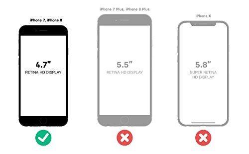 OtterBox SYMMETRY CLEAR SERIES Case for iPhone SE (2nd gen - 2020) and iPhone 8/7 (NOT PLUS) - Retail Packaging - ALOHA OMBRE (SILVER FLAKE/CLEAR/ALOHA OMBRE) - foxberryparkproducts
