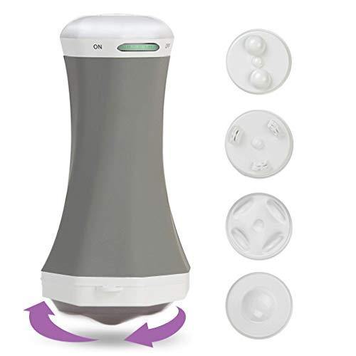Rechargeable Deep Tissue Shiatsu Spin Massager | Portable, Targeted Handheld Massage with Adjustable Nodes and Speed | Make Lemonade - foxberryparkproducts