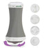 Rechargeable Deep Tissue Shiatsu Spin Massager | Portable, Targeted Handheld Massage with Adjustable Nodes and Speed | Make Lemonade - foxberryparkproducts