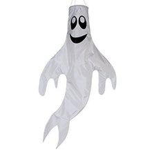 Load image into Gallery viewer, In the Breeze Large 43 inch Ghost Windsock Halloween Hanging Decoration - foxberryparkproducts
