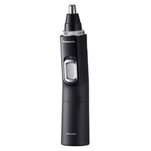 Load image into Gallery viewer, Panasonic Men’s Ear and Nose Hair Trimmer with Vacuum Cleaning System – Wet Dry Hypoallergenic High-Performance Dual Edge Blade - ER-GN70-K (Black) - foxberryparkproducts
