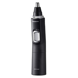 Panasonic Men’s Ear and Nose Hair Trimmer with Vacuum Cleaning System – Wet Dry Hypoallergenic High-Performance Dual Edge Blade - ER-GN70-K (Black) - foxberryparkproducts