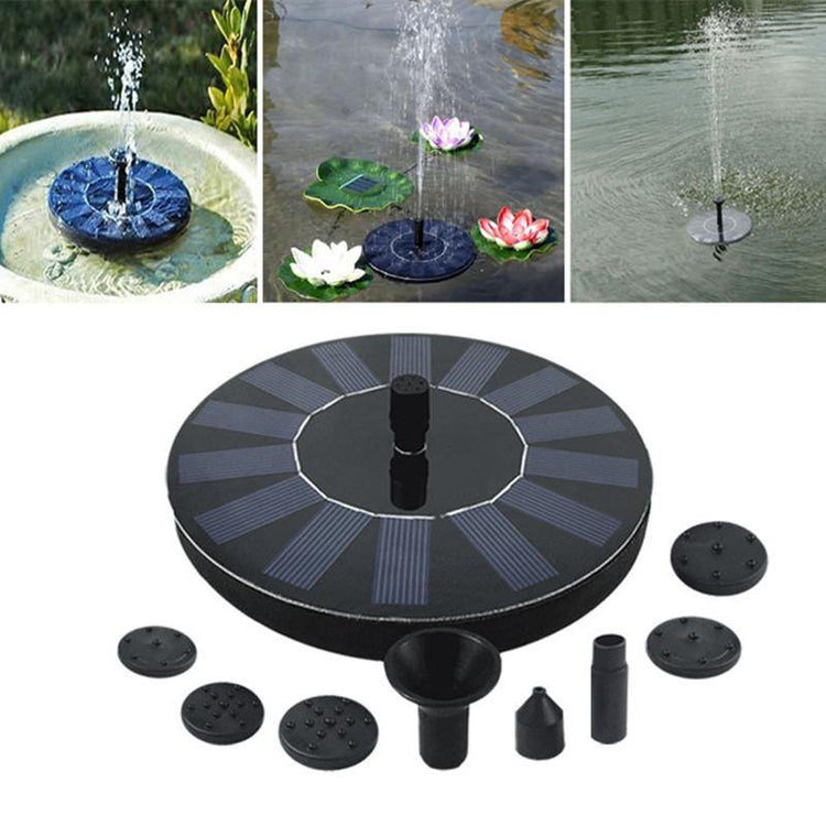 Floating Solar Panel Water Fountain For Garden Solar pump Pond Submersible Watering Pool Automatic Solar Fountains Waterfalls - foxberryparkproducts