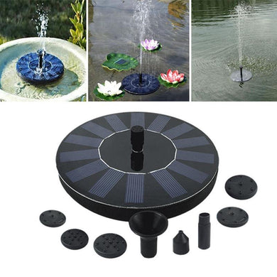 Floating Solar Panel Water Fountain For Garden Solar pump Pond Submersible Watering Pool Automatic Solar Fountains Waterfalls - foxberryparkproducts