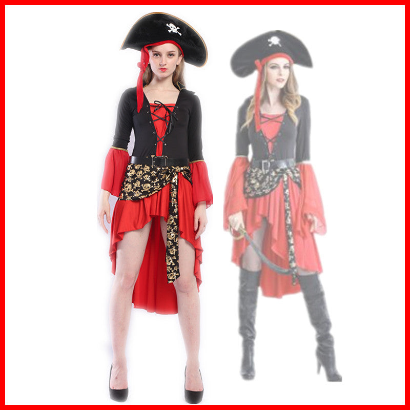 Halloween costume new female pirate costume - foxberryparkproducts