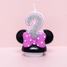 Load image into Gallery viewer, Creative Scented Birthday Weddings Candles Digits Cartoon Flameless - foxberryparkproducts
